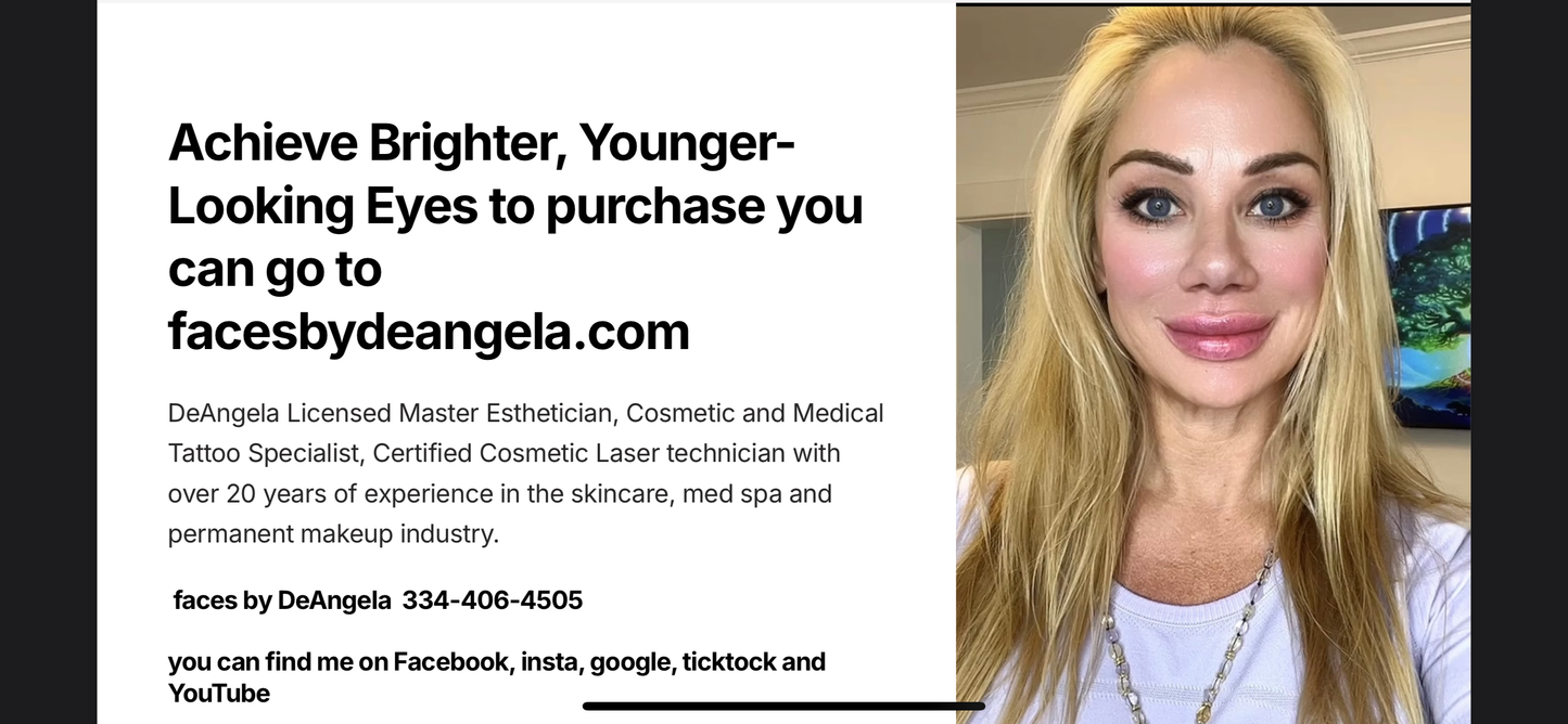 Red Light Therapy Caviar Eye Cream